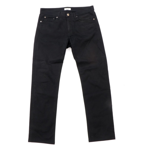 Moschino Stretch Straight Leg Chino Pants Black